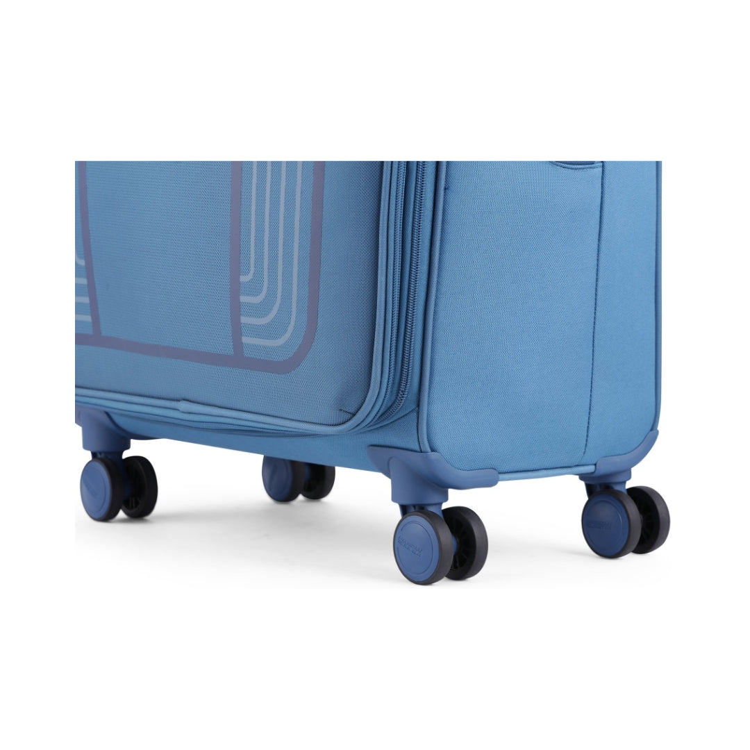 American Tourister Bern Spinner - Medium 72 cm Blue Wheeler View_6