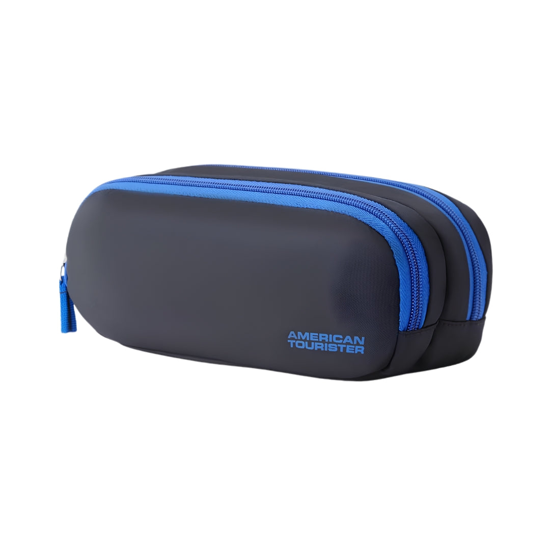 American Tourister Cable Pouch - 22 cm Black Front View_1