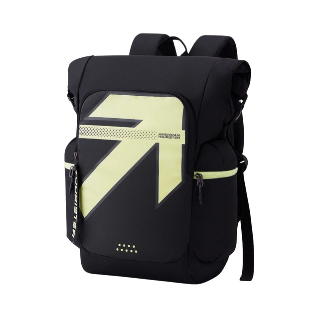 American Tourister Dank Backpack Bag 77 cm - Black Front View_1