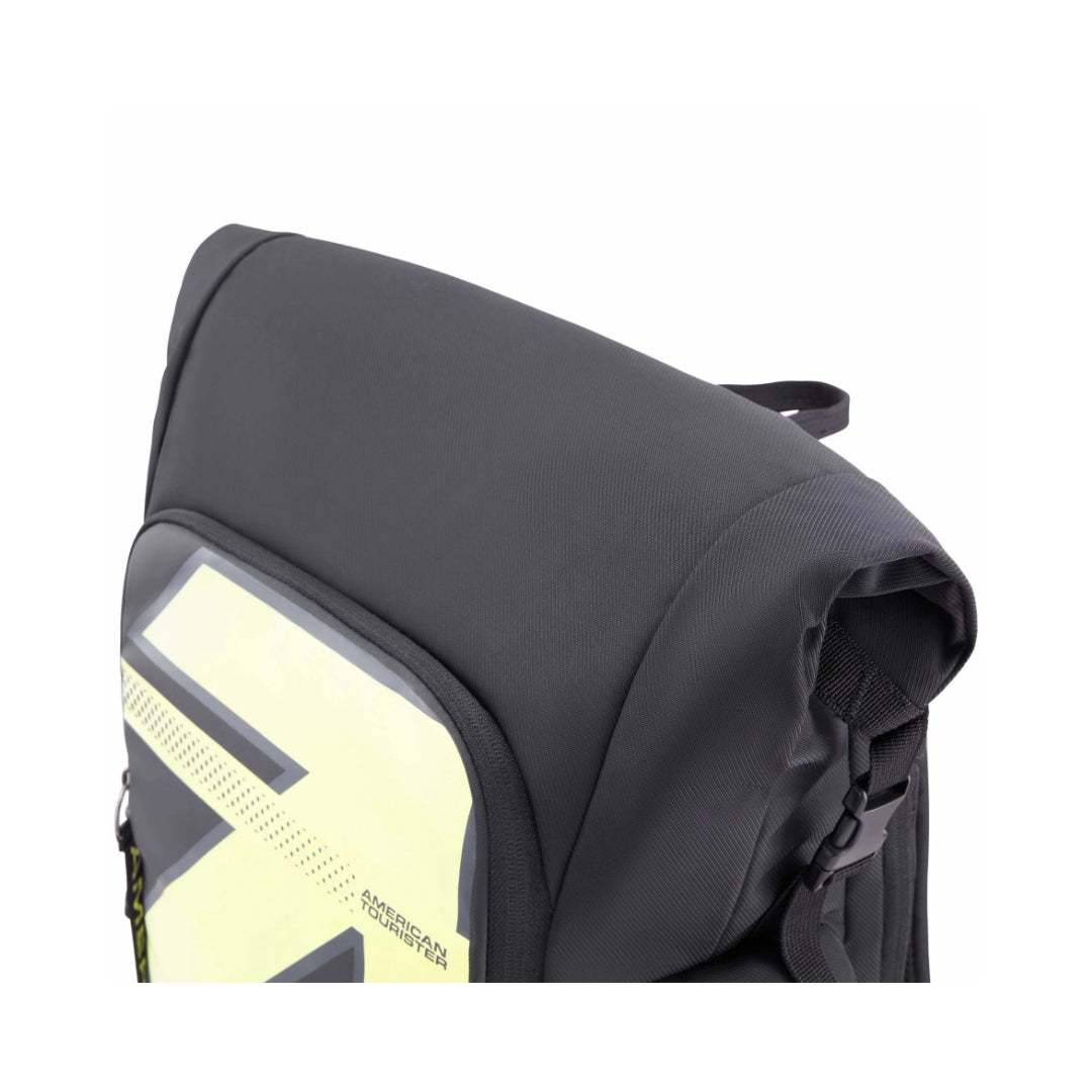 American Tourister Dank Backpack Bag 77 cm - Black Lock View_8
