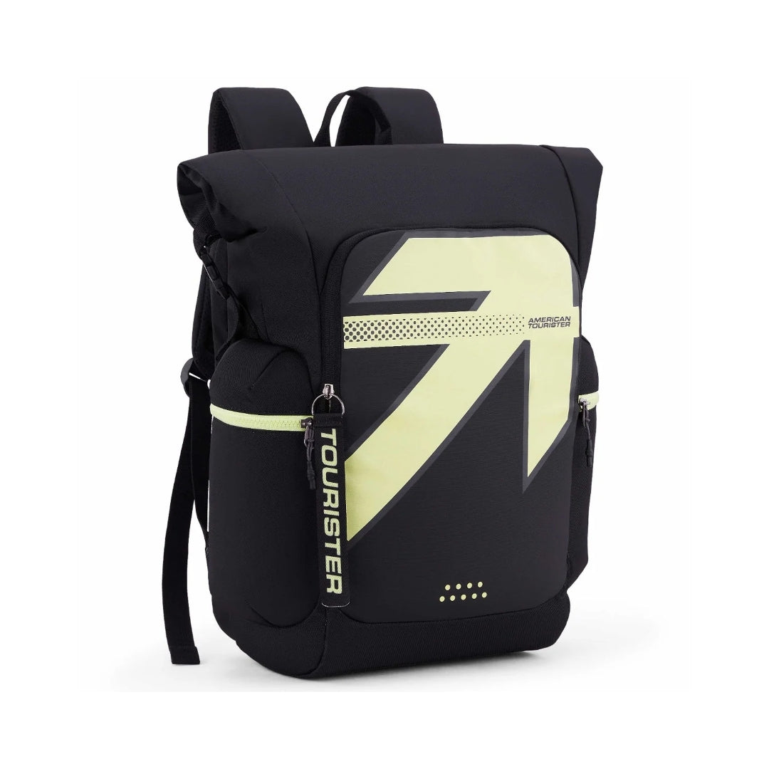American Tourister Dank Backpack Bag 77 cm - Black Right View_3
