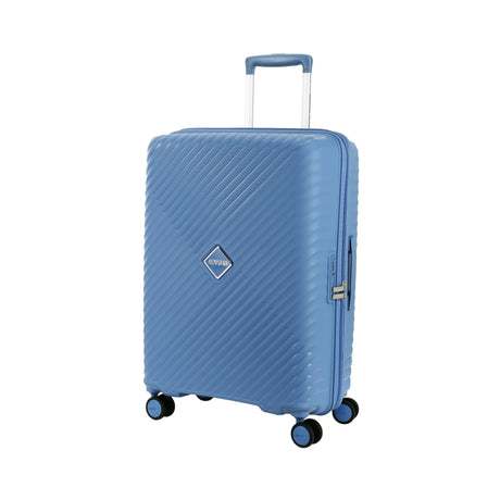 American Tourister Diamo Spinner - Medium 67 cm Blue Front View_1