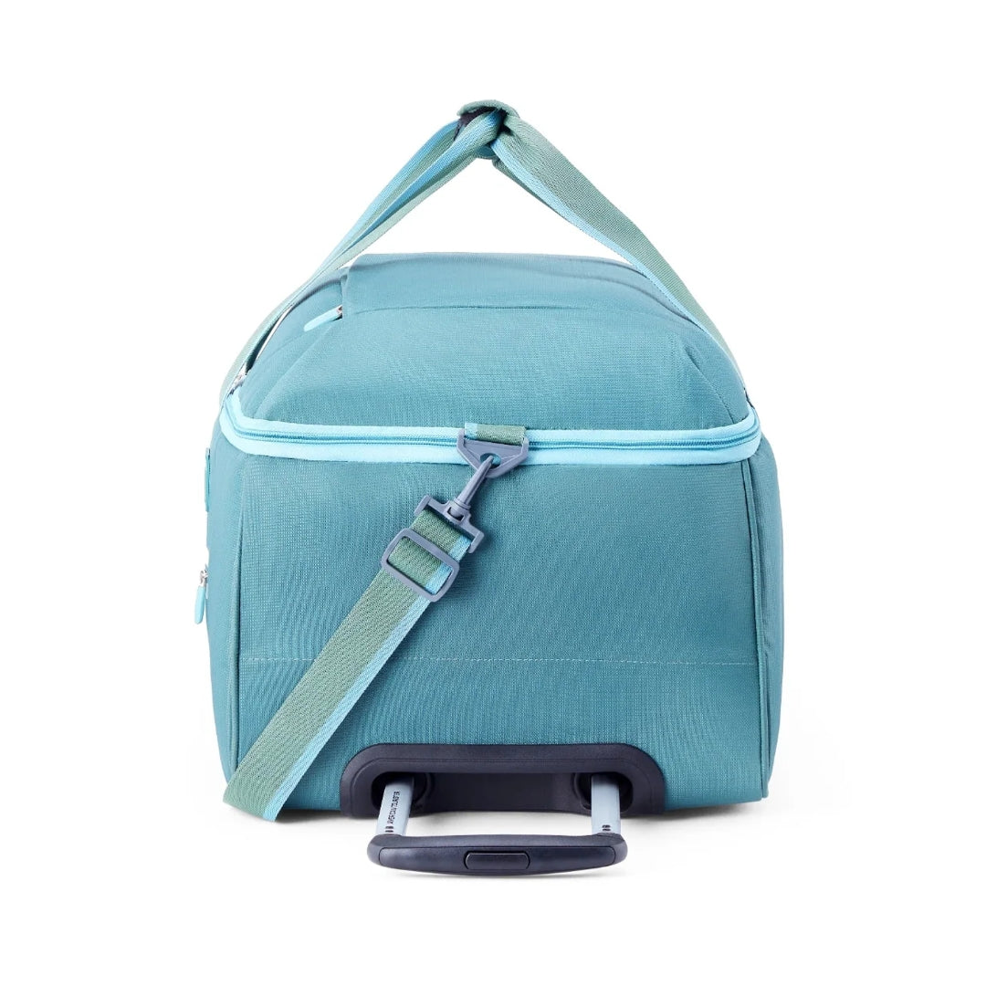 American Tourister Lume Wheeled Duffle 62 cm - Bottle Green Side View_3