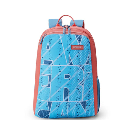American Tourister NEO 4.0 School Backpack Bag 54.5 cm Coral  Front View_2