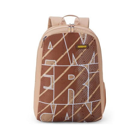 American Tourister NEO 4.0 School Backpack Bag 55.5 cm Brown Front View_2