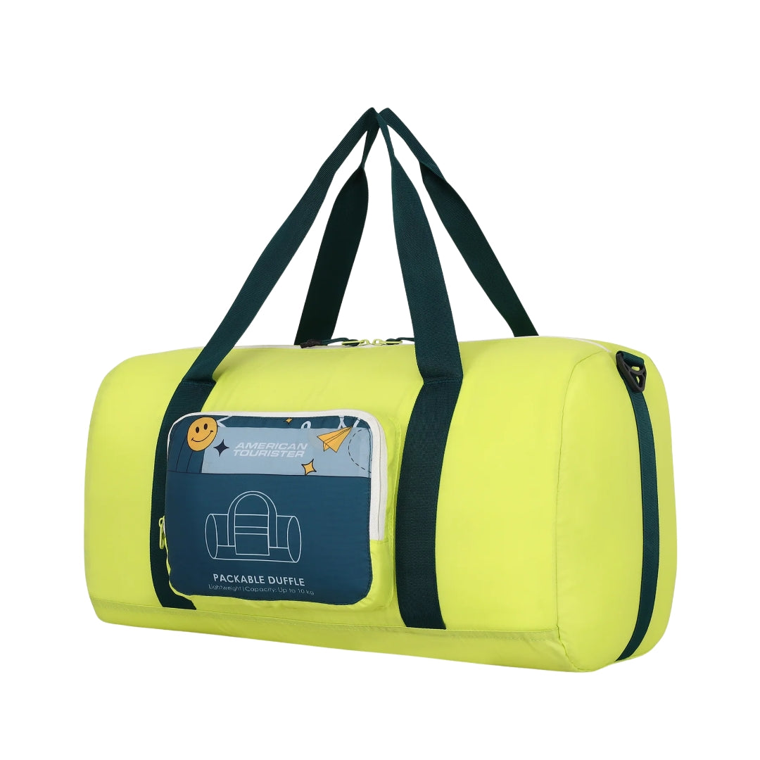 American Tourister Packable Duffle 03 - E. Primrose Front View_1