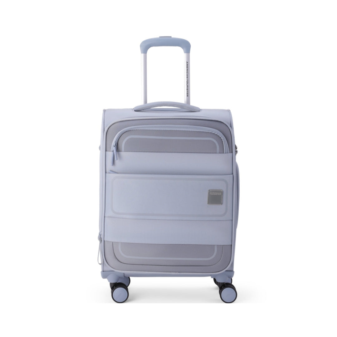 American Tourister Philly Spinner - Cabin 60 cm Grey Front View_2