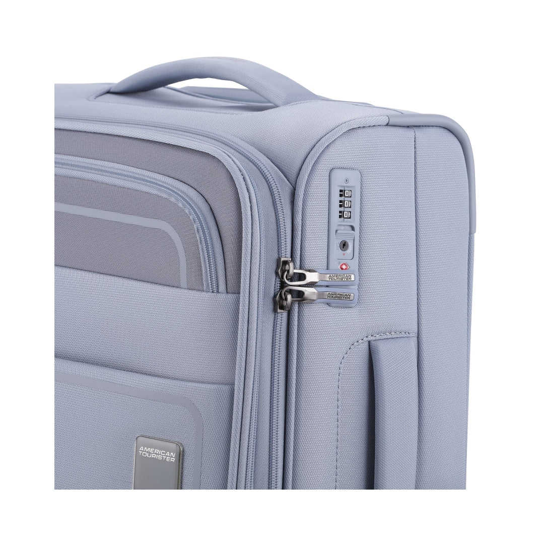 American Tourister Philly Spinner - Cabin 60 cm Grey Lock View_5