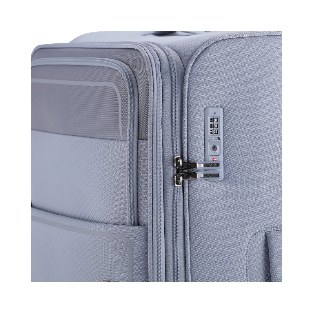 American Tourister Philly Spinner - Large 82 cm Grey Lock View_5