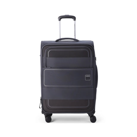 American Tourister Philly Spinner - Medium 70 cm Black Front View_2