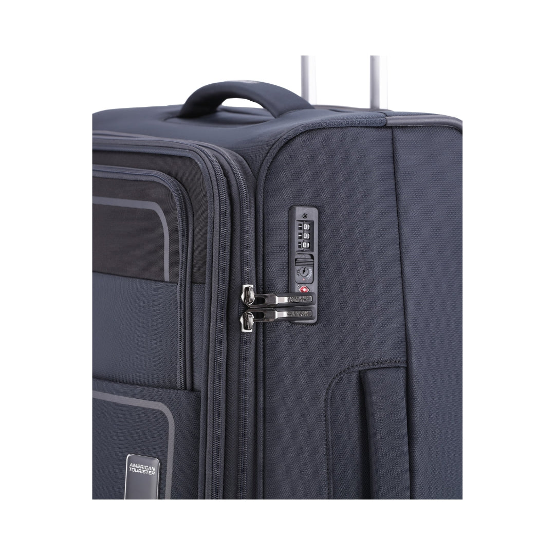 American Tourister Philly Spinner - Medium 70 cm Black Lock View_5