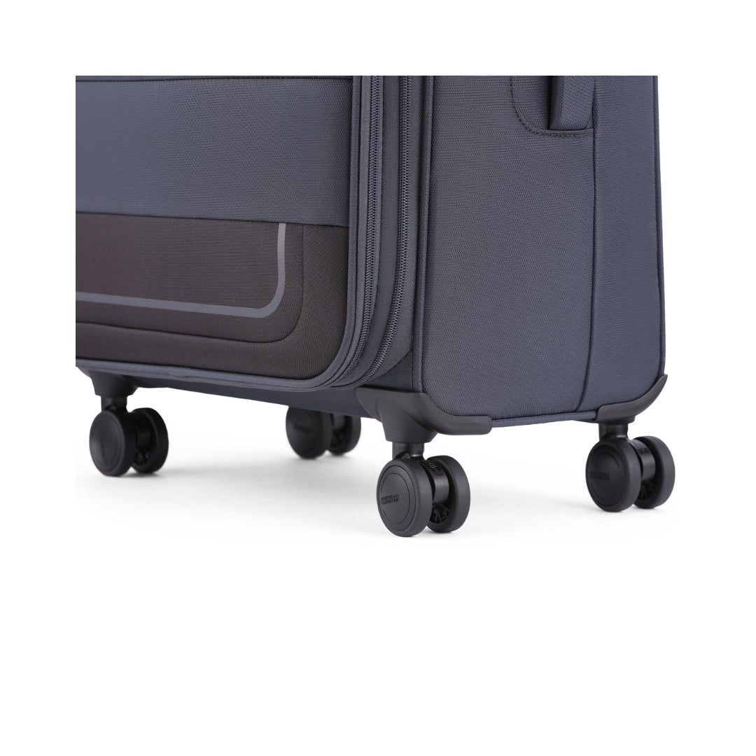 American Tourister Philly Spinner - Medium 70 cm Black Wheeler View_6