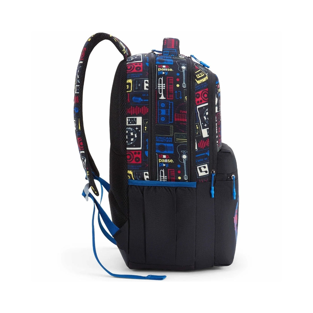 American Tourister Stan Style 02 Backpack Bag 68.5 cm - Black Left View_4