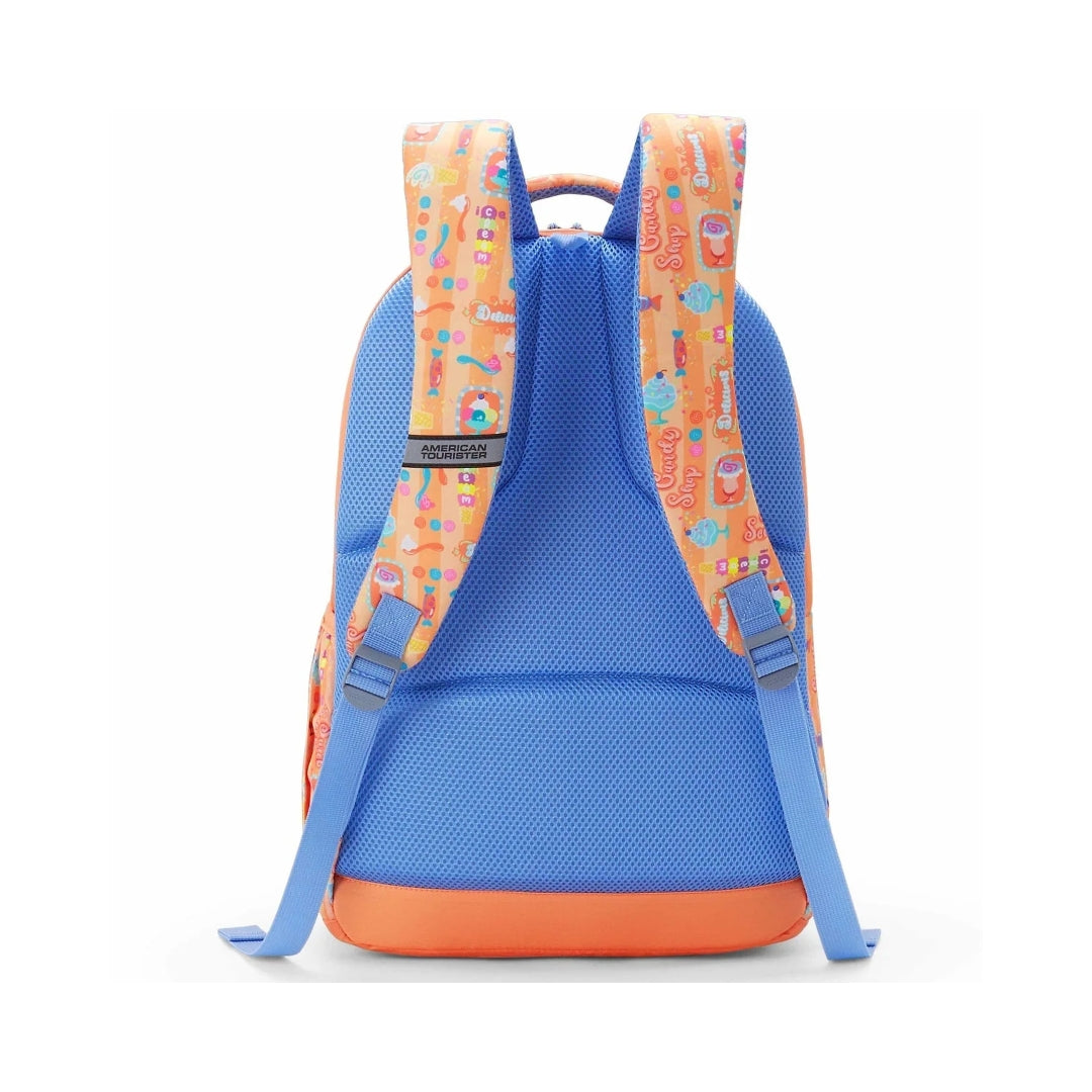 American Tourister Sway Style 01 Backpack Bag 48 cm - Sweet Peach Back View_4