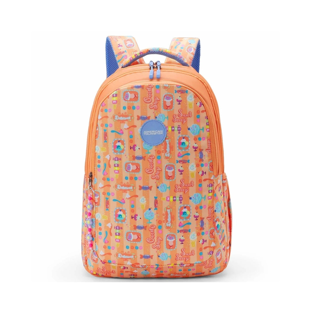 American Tourister Sway Style 01 Backpack Bag 48 cm - Sweet Peach Front View_2