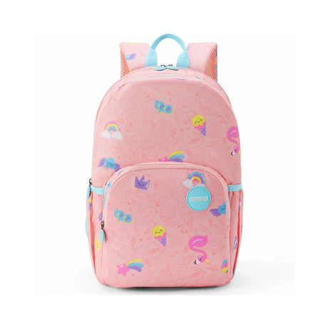 American Tourister Uni-Kid Back Pack Kids Bag 48 cm - Pink Front View_2
