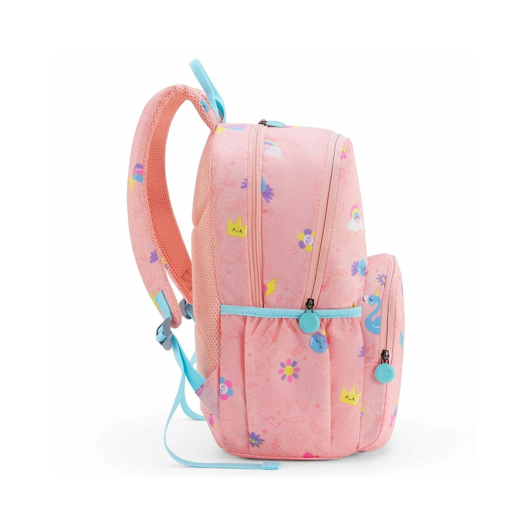 American Tourister Uni-Kid Back Pack Kids Bag 48 cm - Pink Left View_4