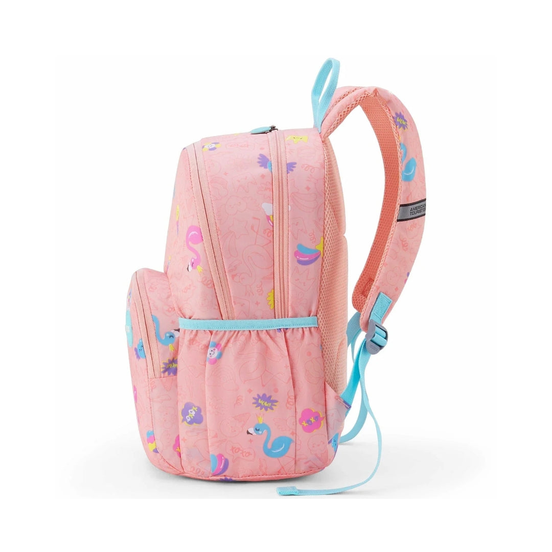 American Tourister Uni-Kid Back Pack Kids Bag 48 cm - Pink Right View_6