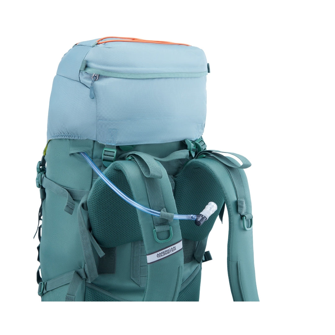 American Tourister YETI PRO Rucksack 60 L - Green Closure View_15