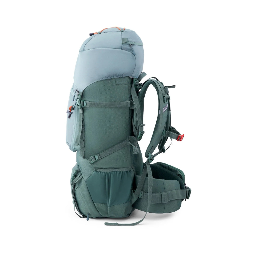 American Tourister YETI PRO Rucksack 60 L - Green Left View_3