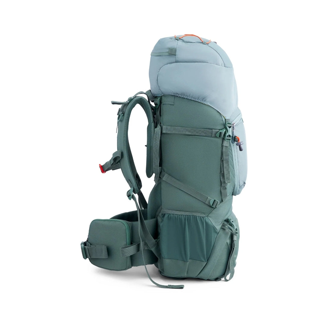 American Tourister YETI PRO Rucksack 60 L - Green Left View_6