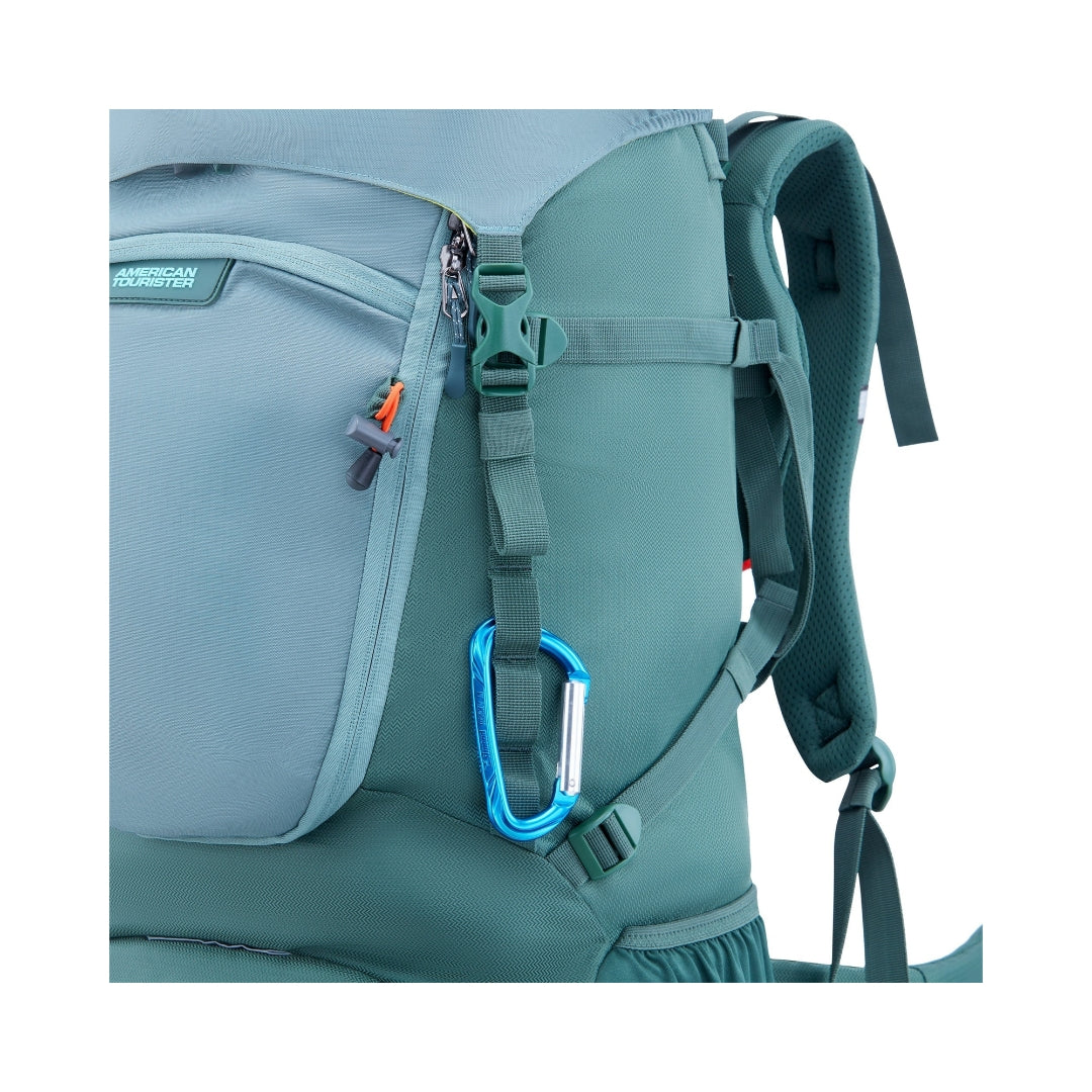 American Tourister YETI PRO Rucksack 60 L - Green Lock View_13