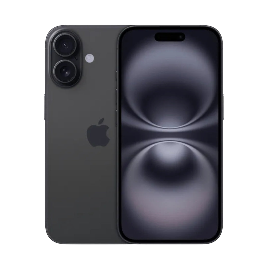 Apple Iphone 16 128 Black Front view