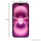 Apple iPhone 16 5G (128 GB, Pink)
