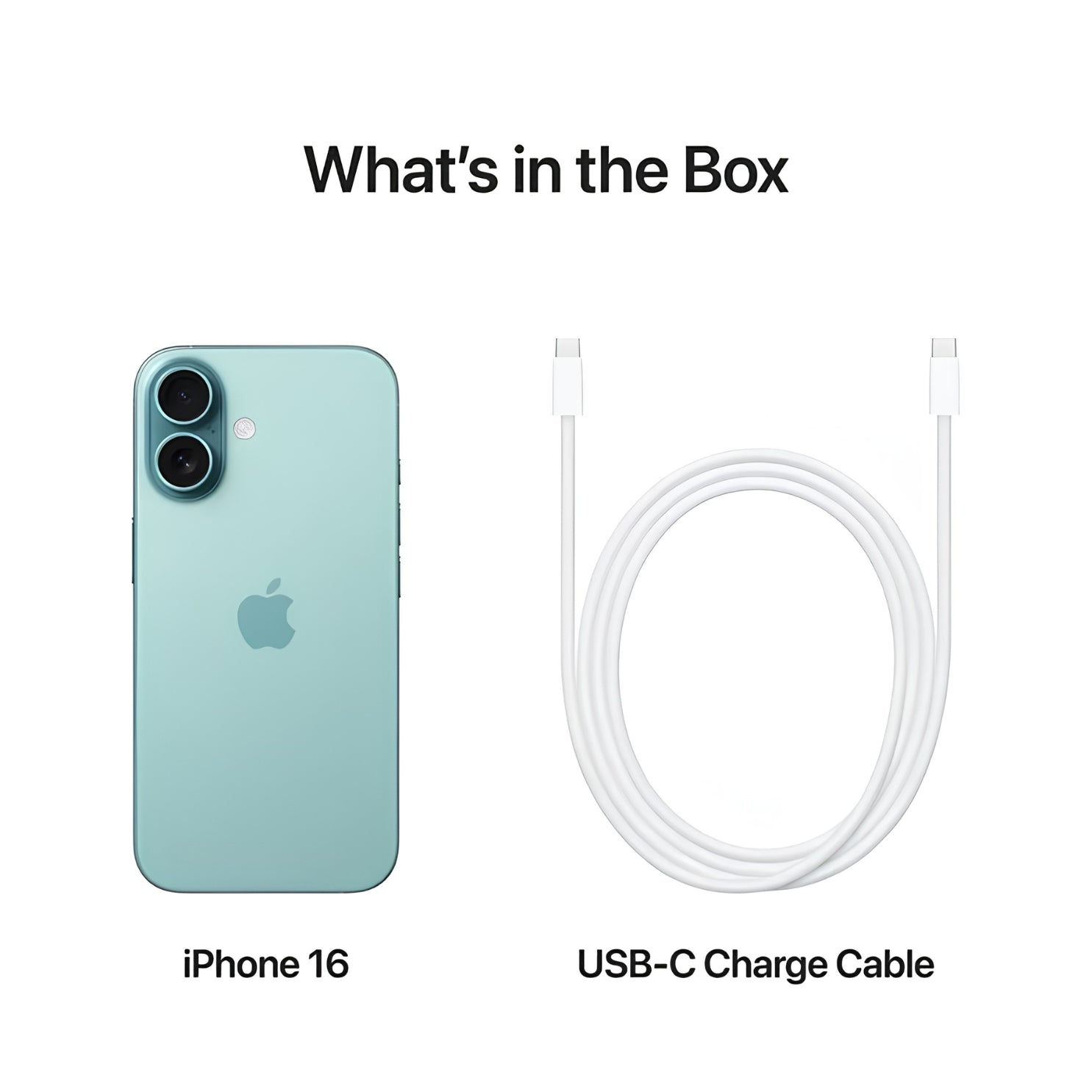 Apple iPhone 16 5G (128GB, Teal)