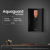Aquaguard Enrich Superio UV+UF+SS 2X Water Purifier 5 L – Black