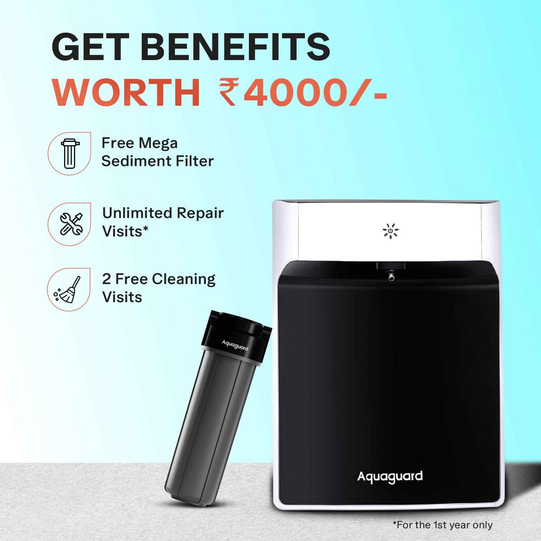 Aquaguard Enrich Booster Water Purifier 6 L - White and Black_7