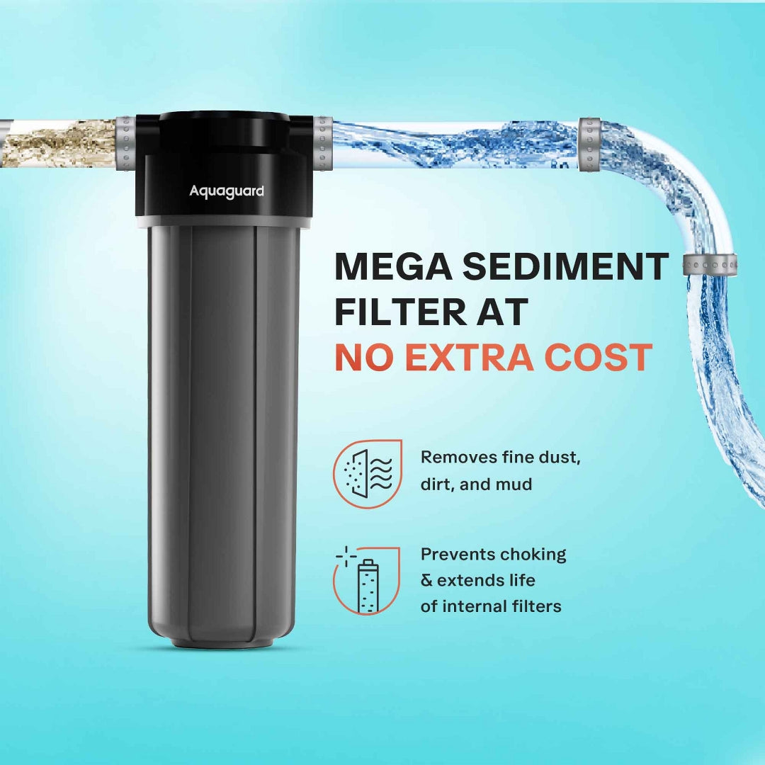 Aquaguard Enrich Booster Water Purifier 6 L - White and Black_8