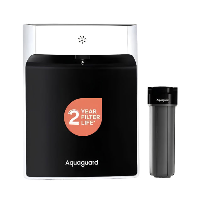 Aquaguard Enrich Booster Water Purifier 6 L - White and Black_Front View