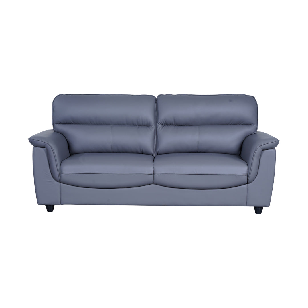 Astana Comfort Rexine Sofa 3-Seater - Light Grey