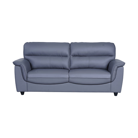 Astana Comfort Rexine Sofa 3-Seater - Light Grey