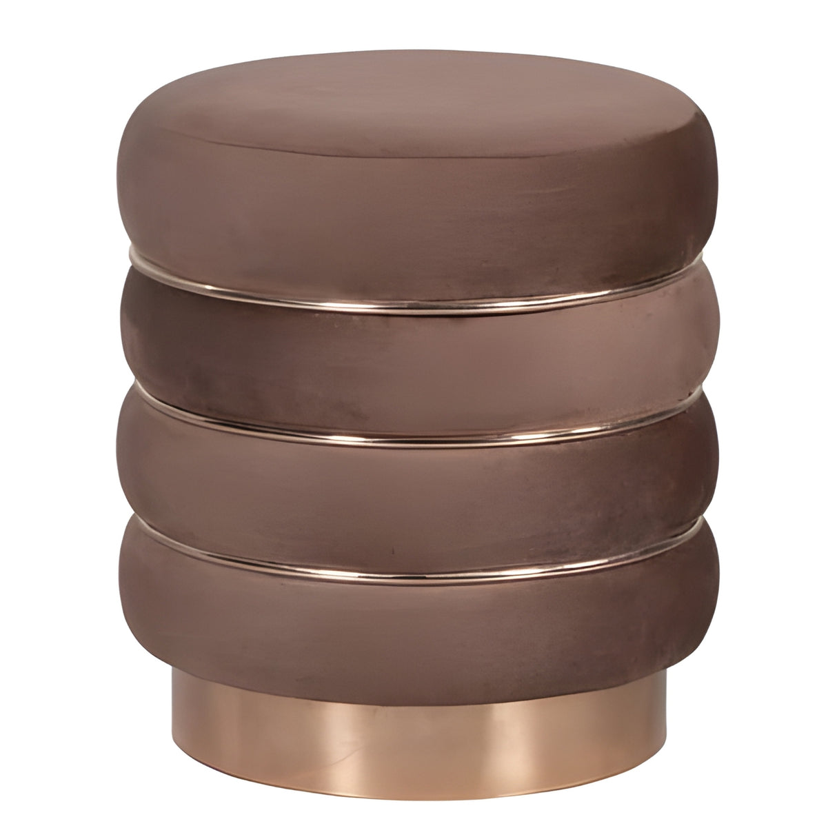 Aston Fabric Pouffe - Brown - Buy Online at Chera Home Junction Coimbatore