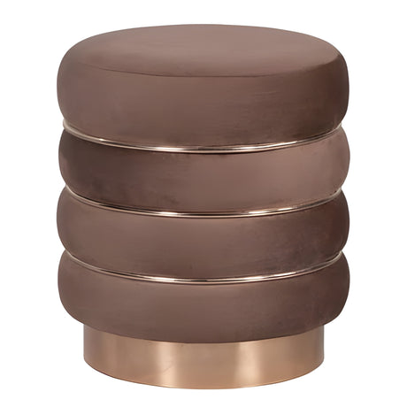 Aston Fabric Pouffe - Brown - Buy Online at Chera Home Junction Coimbatore