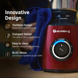 Atomberg Zenova 550 W 3 Jars BLDC Mixer Grinder – Red Wine