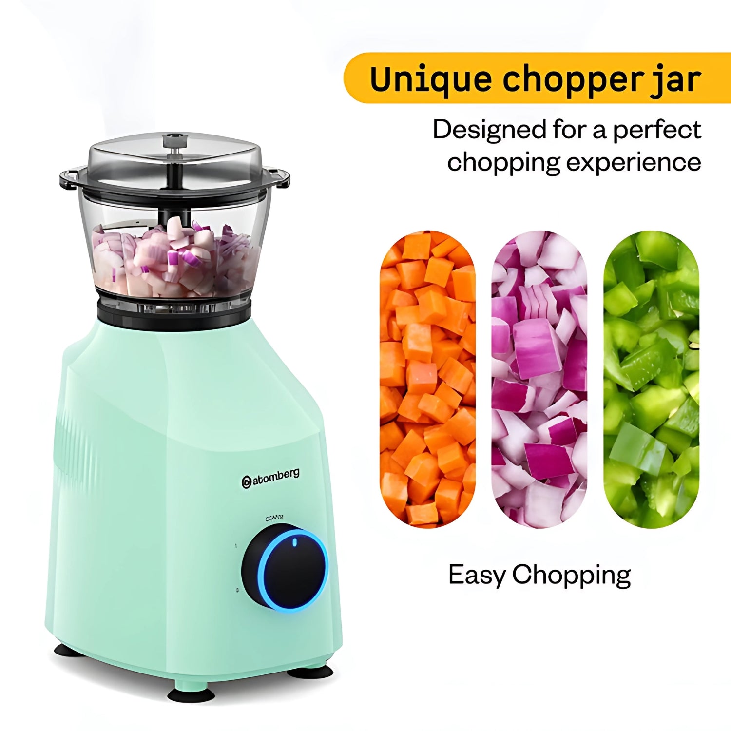Atomberg Yulia Mixer Grinder 485W BLDC Motor - Frosty Mint_5
