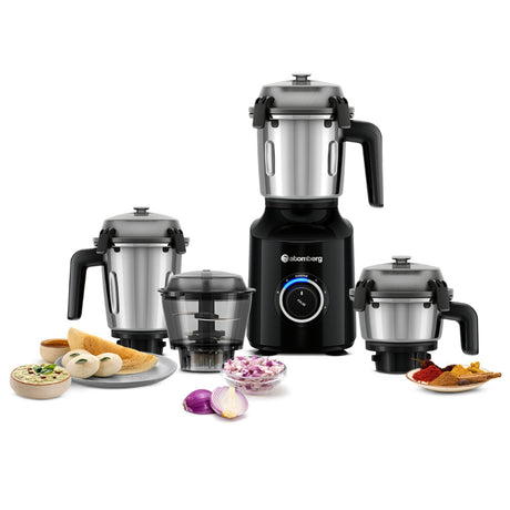 Atomberg Zenova 550 W BLDC Mixer Grinder – Black_1