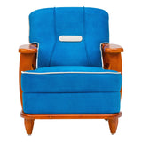 Austin Pro Crest Sofa Set (3+1+1 Seater) - Teak Finish
