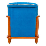 Austin Pro Crest Sofa Set (3+1+1 Seater) - Teak Finish