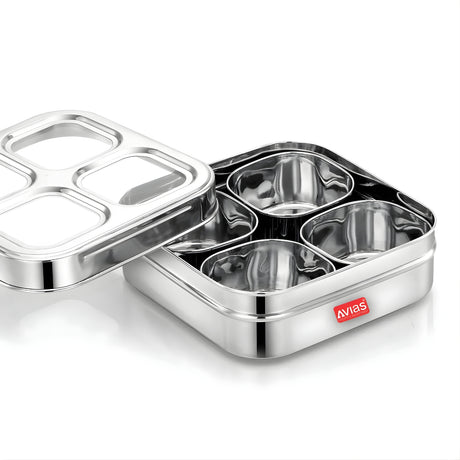 Avias%20Stainless%20Steel%20Square%20Spice%20Box%20with%204%20Containers%20and%20Glass%20Lid%20%E2%80%93%20Small_2