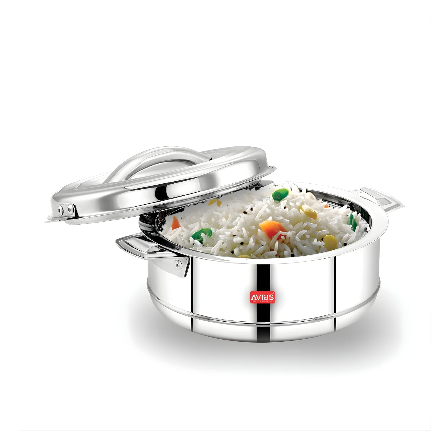 Avias Astra SS Double Wall Casserole with SS Lid 1000 ml_2