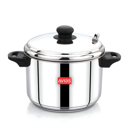 Avias Idlymate IB Stainless Steel Idly Cooker 4 Plate \ 16 Idly_1