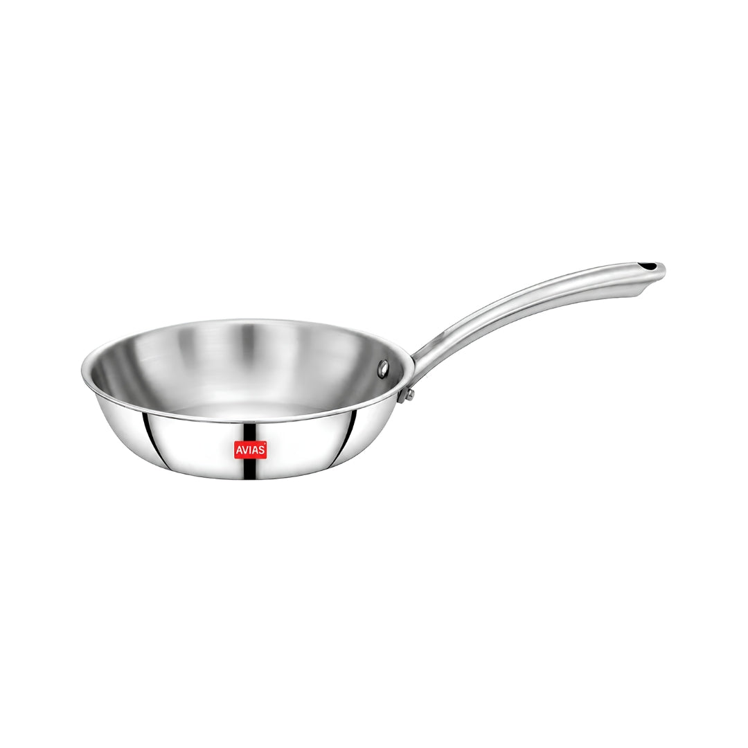 Avias Riara Premium Triply Stainless Steel Fry Pan 22 cm \ 1.25 L