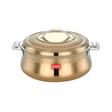 Avias Riara SS Casserole with Lid 1500 ml - Gold_Front View