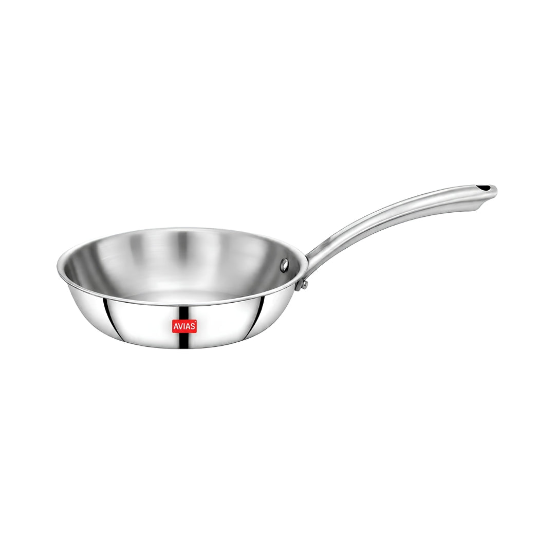 Avias Riara Triply Stainless Steel Fry Pan 24 cm \ 1.5 L