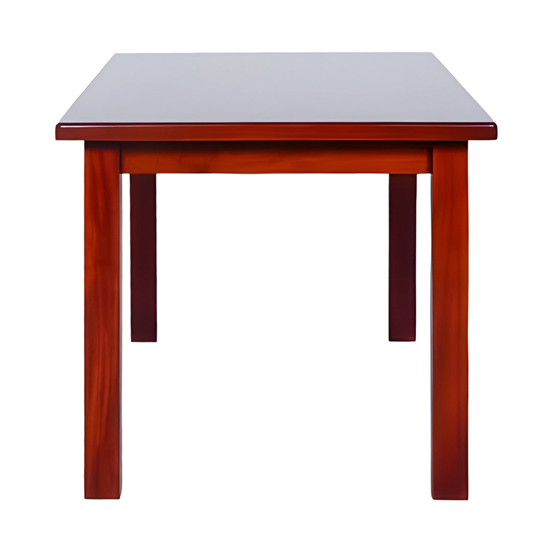 Avila Wooden Top 4-Seater Dining Set - Honey Finish_4