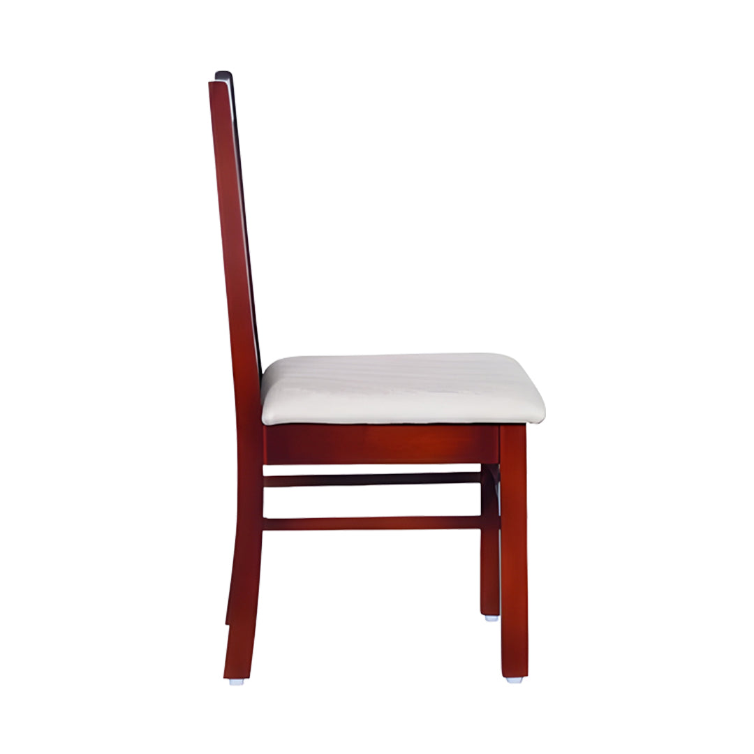 Avila Wooden Top 4-Seater Dining Set - Honey Finish_5